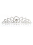 Tip Top Kids Girls Multi Color Central Crystal Rhinestone Wedding Pageant Tiara - SophiasStyle.com